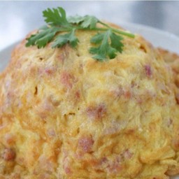 ข้าวไข่เจียวแหนม