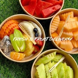 ผลไม้สดปั่น 100% Fresh fruit smoothies Fresh fruit smoothies