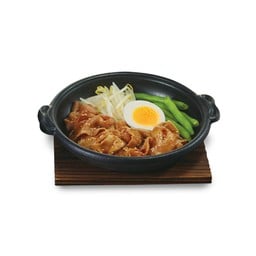 หมูย่างกระทะร้อน