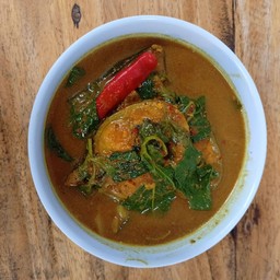 แกงปลาดุกใบยี่หร่า