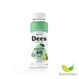 DEES อกไก่ปั่น รสอะโวคาโด โยเกิร์ต สมูทตี้