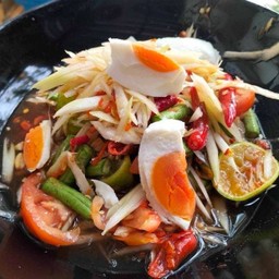 ตำไทไข่เค็ม