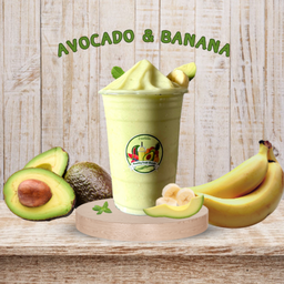 Avocado & Banana Smoothie อโวคาโดกล้วยหอมสมูทตี้
