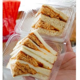 แซนวิชพริกเผาหมูหยองจิ๋ว