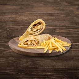 Egg Chicken Roll + French Fries