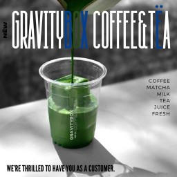 GRAVITY BOX COFFEE&TEA ( กราวิตี้ บอคซ คอฟฟี่ที ) a cup for you กาแฟ มัทฉะพรีเมี่ยม ชานม น้ำผลไม้ และ อาหาร สาขา 001บางบัวทองนนทบุรี หน้าหมู่บ้าน ช.รุ่งเรือง6