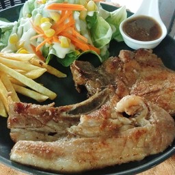 สเต๊กหมูพอร์คช็อป