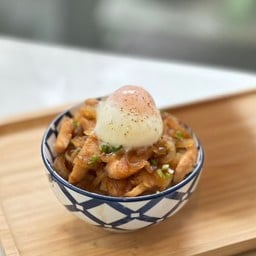 ข้าวหน้าอกไก่แบบญี่ปุ่น
