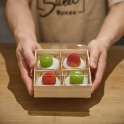 Set 4 ไดฟูกุองุ่นไซมัสคแคทชาเขียว และไดฟูกุสตรอเบอร์รี่