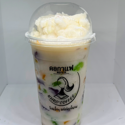 โยเกิร์ตนมสดปั่นปีโป้