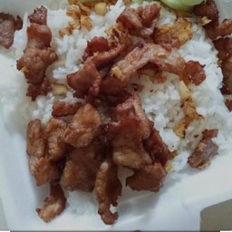 ข้าวหมูทอด รสเด็ด