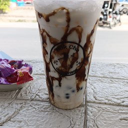 นมสดบราว์ชูก้าเย็น