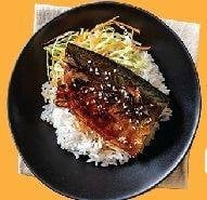 ข้าวหน้าปลาซาบะเทริยากิ