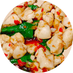 กะเพราไก่ (เป็นกับข้าว)