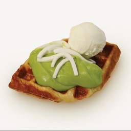 Pandan Coco Croffle