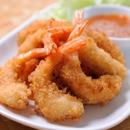 กุ้งชุบแป้งทอด #(150)
