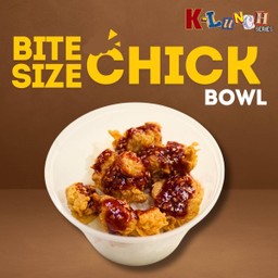 Bitesize Chick ข้าวหน้าไก่ทอดราดซอสเกาหลี