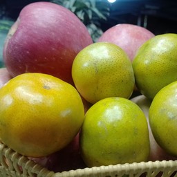 แอปเปิ้ล+ส้ม