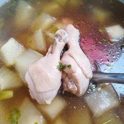 ไก่ตุ๋นแฝงมะนาวดอง