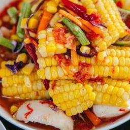 ตำข้าวโพด