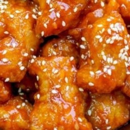 ไก่กรอบซอสหม่าล่า (เป็นกับข้าว)