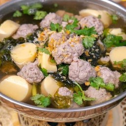 ต้มจืดเต้าหู้ไข่+สาหร่าย