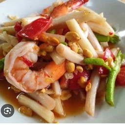 ส้มตำไหลบัวกุ้งสุก