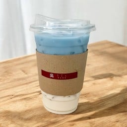 นมสดอัญชัน