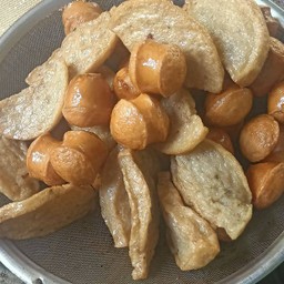 ลูกชิ้นทอดรวม