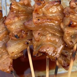 หมูปิ้งโบราณ (2)ไม้