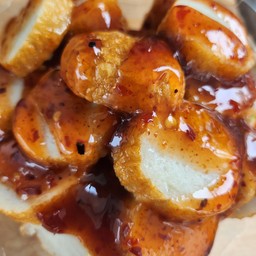 ปลาเส้นทอด