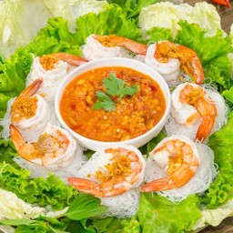 เมี่ยง กุ้ง ชุด ss 6-7ตัว