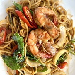 สปาเก็ตตี้ผัดขี้เมา