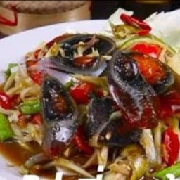 ตำลาวไข่เยี่ยวม้า