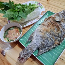 ปลานิลเผาเกลือ