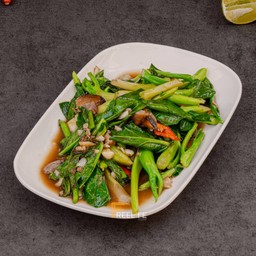 Kale With Salted Fish