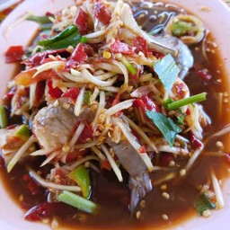 ตำกุ้งสด