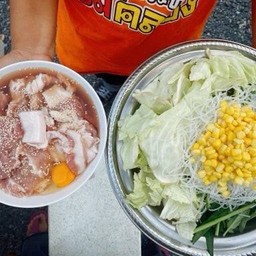 หมูและหมูสามชั้นชุดใหญ่