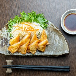 ฟองเต้าหู้กุ้งทอด