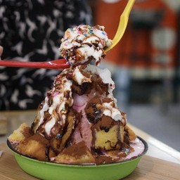 ปังเย็นนมชมพู