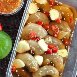 กุ้งดองซีอิ้วเกาหลี