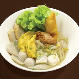 เกาเหลา เกี๊ยวกุ้ง ลูกชิ้นปลา