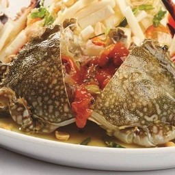 ยำมะม่วงปูม้าดอง