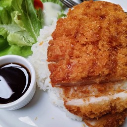ข้าวหมูทงคัตสึ ซอสเทอริยากิ