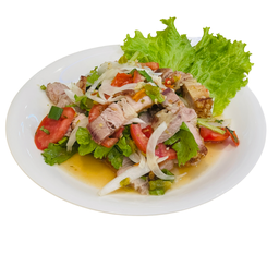 ยำหมูกรอบ