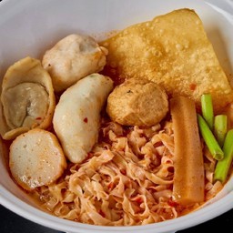 บะหมี่เย็นตาโฟต้มยำ