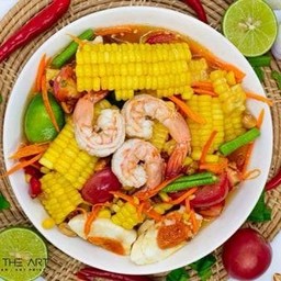 ตำข้าวโพดกุ้ง