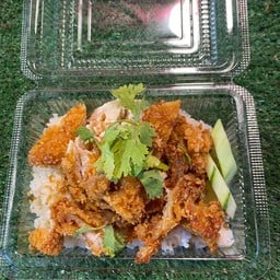 ข้าวไก่ทอด