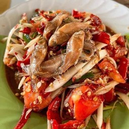 ตำปลาร้าต่อน