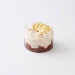 Banana Chocolate Peanut Butter Overnight Oats